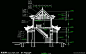 CAD 图纸 平面图 素材 装修 装饰 施工图 平面图  室内设计  古建筑  廊架 景观 长廊 花架 棚架 廊架 凉亭 重檐 古堡 仿古 古典 古庙 八角亭 古塔 水榭 牌楼 古庙