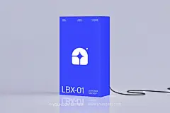 6款无边框广告牌店招海报招贴灯箱设计作品展示效果图ps样机素材下载_颜格视觉