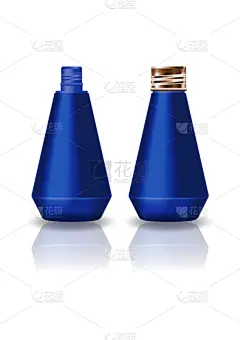 瓶子,空白的,圆锥,蓝色,螺丝,化妆用品,盖子,健康保健,营养品,塑胶