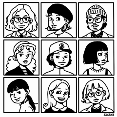 满满是首歌·5采集到插画黑白