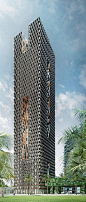 Kenny Heights Central, Kuala Lumpur, Malaysia by Foster and Partners, Adjaye Associates :: 50 floors #architecture