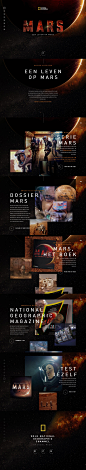 @模库 National Geographic &#;8211 Mars_网页设计_酷站_模库(51Mockup)