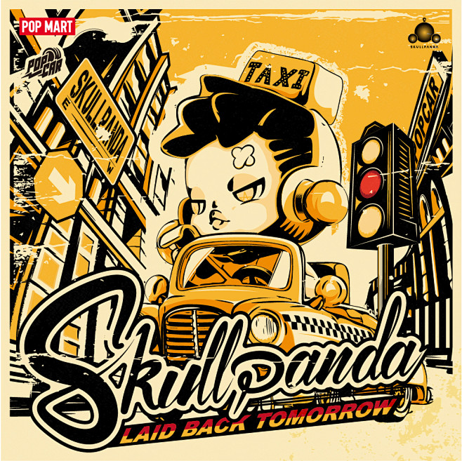 产品海报-SKULLPANDA明日早高峰
