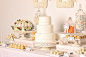 best layout for buffet style wedding | Elegant White Wedding Dessert Buffet - The Sweetest Occasion | The ...