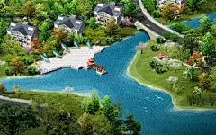 建筑园林效果桌面高清壁纸桌面壁纸2