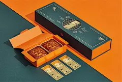 communication creative graphic design  mid autumn mooncake Packaging Sustainability festival gift nowmatters