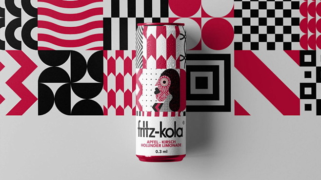 Fritz-Kola饮料包装设计-古田路...