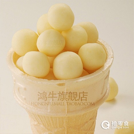 儿童食品 香蕉味乳球158g 爽歪歪 奶...