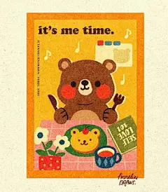 Procreate超话
独特复古风格，线条风插画。
韩国插画师anneliesdraws作品。 ​​​​
