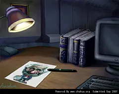 矫健的插画画廊展厅 中国插画画廊 #采集大赛#