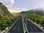 高速公路 道路绿化 道路绿化效果图