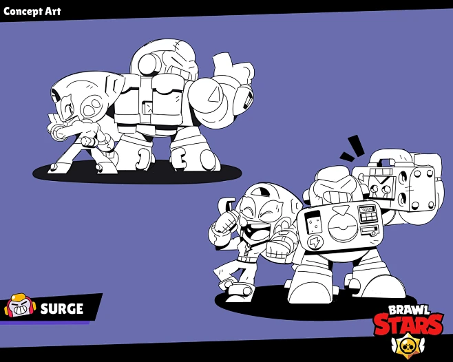 brawl stars brawlstars Character design concept art Digital Art art ...