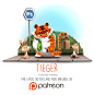 Daily Paint 1455. Tieger, Piper Thibodeau : Daily Paint 1455. Tieger by Piper Thibodeau on ArtStation.