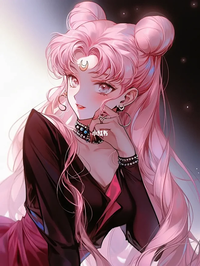 美少女战士壁纸分享｜黑化版小小兔 黑暗小姐-花瓣网
