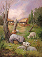 乌克兰油画家Oleg Shuplyak创作的超现实主义油画 油画欣赏--创意图库