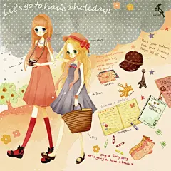 萌 Q版 二次元 女孩 插画 动漫…_来自麽麽的图片分享-堆糖网