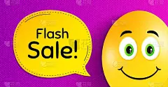 Flash出售。特价标志。向量