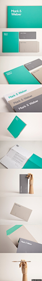 绿色小清新企业VI设计 简约画册封面设计  大气企业名片卡片设计 创意宣传册设计欣赏