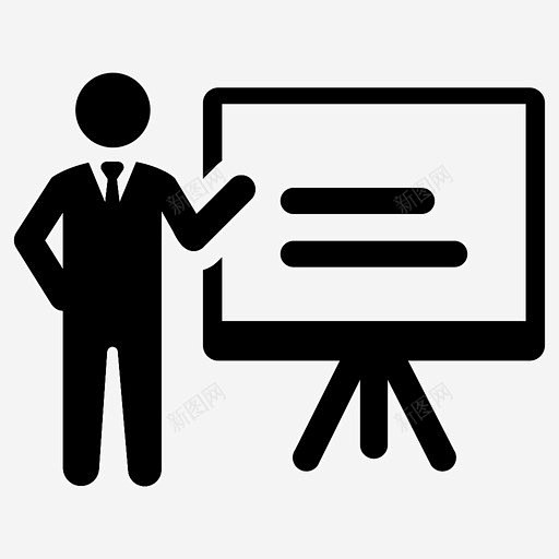 演讲讲座学习图标 免费下载 页面网页 平面电商 创意素材