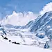 冬季雪山，厚厚的雪，白色世界 壁纸 - 1680x1050