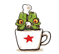 其中包括图片：Cherno Alpha en una Taza