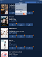 TV Guide iPad界面设计 - iPad界面 - 黄蜂网woofeng.cn