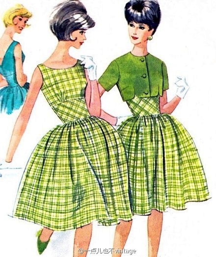 1950s dress patterns...