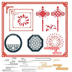 中式边框  - 源文件下载【酷图网】中式边框,中国结,窗格,中式窗格,烟花,祥云,中式祥云,边框,框,边条,中式,边框素材,矢量文件边框,线条,古边框,线框,花纹,回型框,边框花纹,花纹边框,中国风边框,矢量边框,欧式边框,古典边框,复古边框,窗户边框,莲花花纹,装饰框
