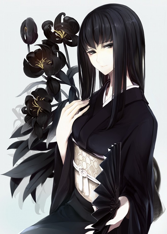 黒花
画师：子松菜