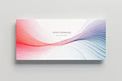 高级样机明信片名片卡片样机模型