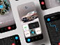 BMW Car Control App Concept by Bogdan Nikitin for NIKITIN on Dribbble