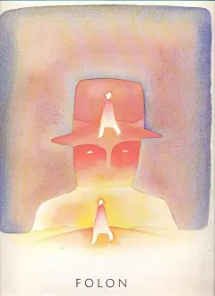 【梦幻彩虹色,暖暖的治愈系 / Jean-Michel Folon（1934-2005），比利时艺术家、插画家、画家和雕塑家 】#插画狂想# #插画灵感# ​​​​