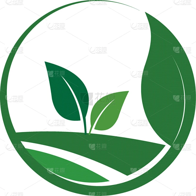 simple modern agriculture logo design素材-花瓣网