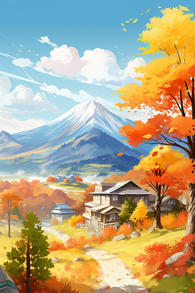 秋天插画