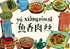 康清andkiki的相册-成都美食菜谱明信片