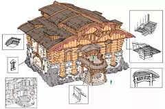 老有所画采集到【绘画】单体建筑