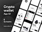 app ui界面设计加密货币数字货币钱包虚拟货币UI设计