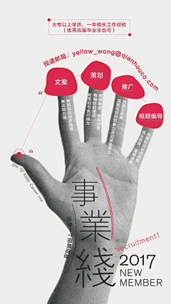 lyh59588采集到招聘海报