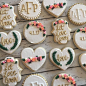 Let love grow bridal shower cookies by TheHayleyCakes on Etsy https://www.etsy.com/listing/506638130/let-love-grow-bridal-shower-cookies
