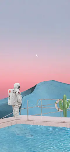 宇航员手机锁屏壁纸这组图好好看哦​​​