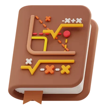 Math Book 3D Icon