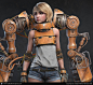 Girl, Yuditya Afandi : 2018 - 5 February
"Girl" Artwork by Yuditya Afandi.
Based on character concept by Yungun Y. (https://www.artstation.com/artwork/zwPA4)

Studio/Client: Character, Sci-fi
Software: Blender
Tasks:
- Modelling
- Sculpting
- Te