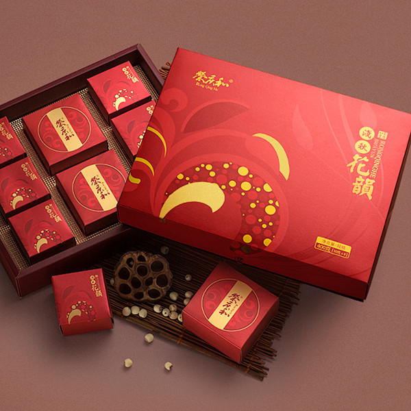 月饼包装设计  月饼礼盒