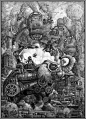 梦·享·说·从容-黄松晟_纯手绘_涂鸦王国插画