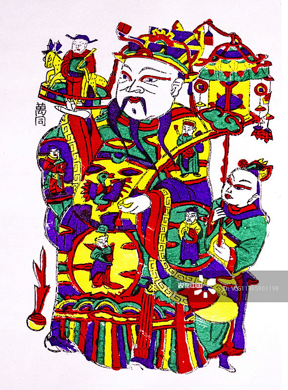 河南开封：年画“鼻祖”朱仙镇木版年画80...