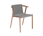 LEMA（莱马）现代风格椅子 木质+灰色