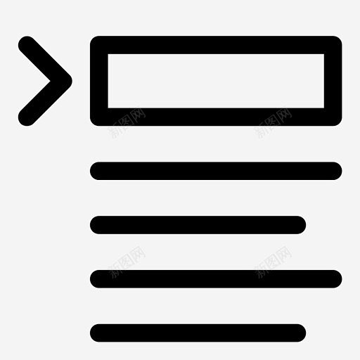 插入页眉页边空白排版图标 icon 标识...