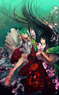 #蓬莱山辉夜##东方project#輝月と神月