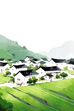 徽派建筑 村落 