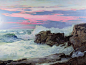 海的姿态。19世纪画家Frederick Judd Waugh痴迷于大海的美，他的一生绝大部分作品都是描绘大海。 ​​​​